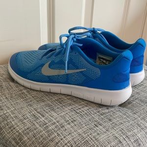 Blue Nike Sneakers